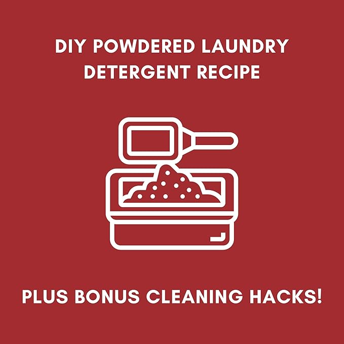 Fels-Naptha Laundry Detergent Bar Soap and Stain Remover Bundle - Includes 2 (5-ounce) Fels Naptha Laundry Bar, Eco Bamboo Laundry Scrub Brush, DIY Laundry Detergent Recipe by FOXTAIL COLLECTIVE