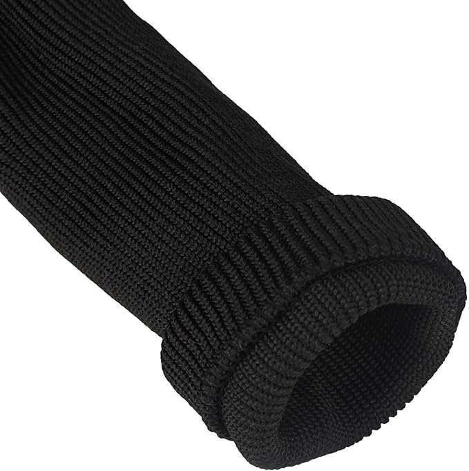 Andux 4pcs Long Neck Golf Hybrid Club Head Covers Dial No. Tag CTMT-02 | Mesh Breathable material | all the Same Size | Coloured Piping | Pull-On Closure