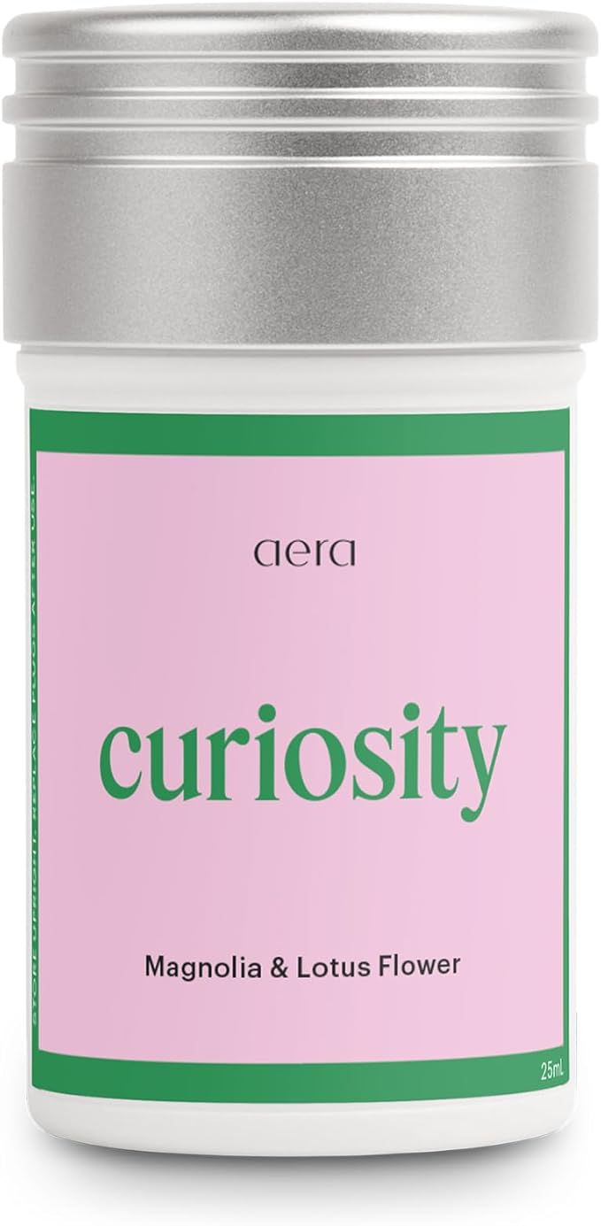 Aera Curiosity - Essential Oil for Home - Pear and Redberries Fragrance - Notes of Magnolia, Lotus Flower and Citrus - Scent Refill - Works with The Aera Diffuser