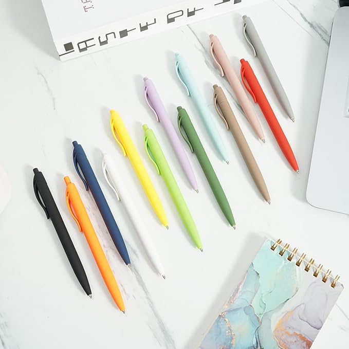 BallPoint Pens, 100 Pack (BLACK Ink),Bulk Pens, Green Barrel,Click Pens for Office Home and School, Retractable Ballpoint Pens, Medium Point, 1.00MM (Green)