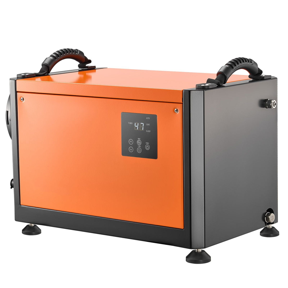 70 Pints Commercial Dehumidifier with Pump, Portable Crawl Space Dehumidifiers for Basement Storage Room Industrial, Auto Defrost/Drainage, Heavy-duty Galvanized Steel, with 2 Drain Hoses