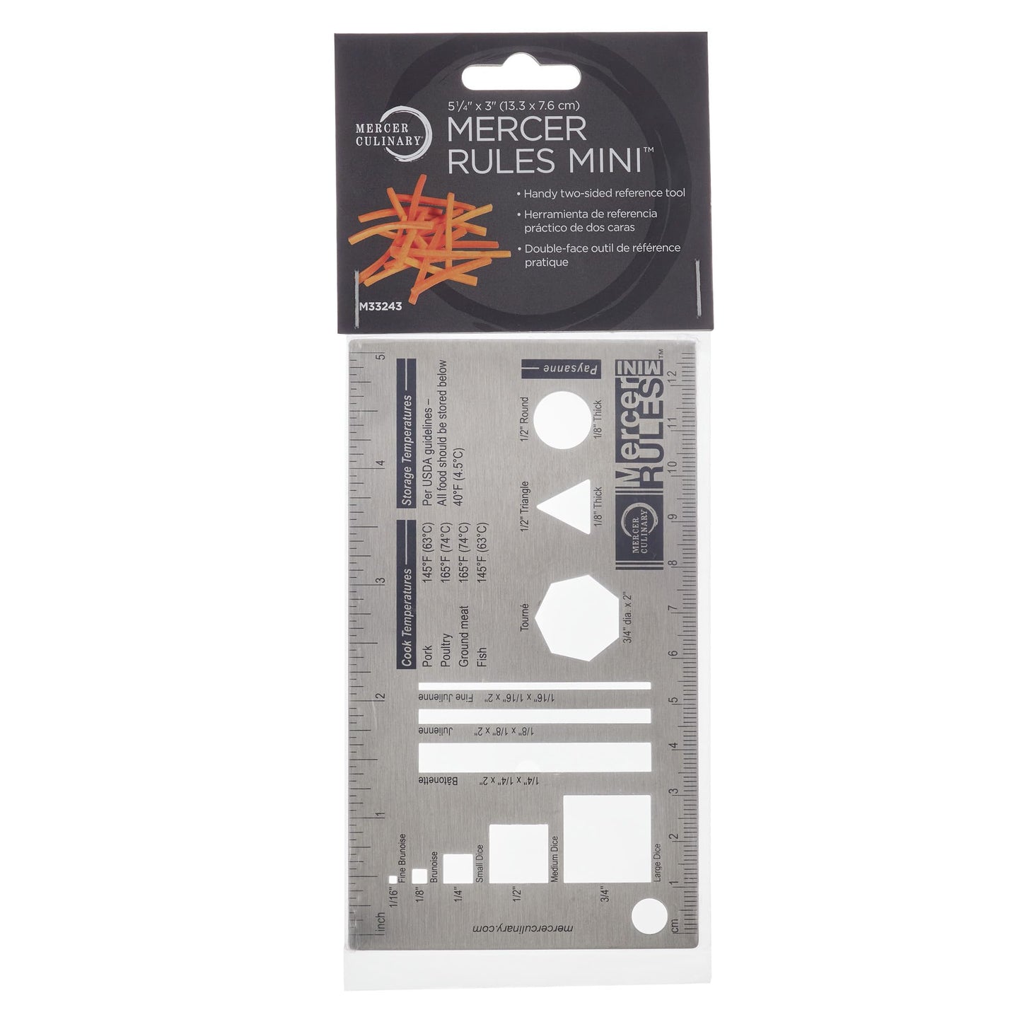 Mercer Culinary Mercer Rules Culinary Ruler, Mini