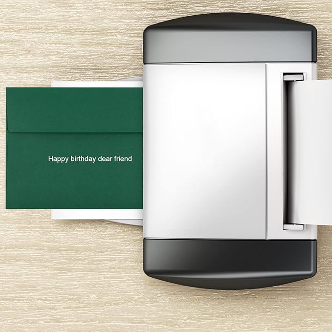 65 Pack Dark Green Self Seal Envelopes - A4, 4x6 Sizes for Invitations, Weddings, Photos, Greeting Cards & Mailing