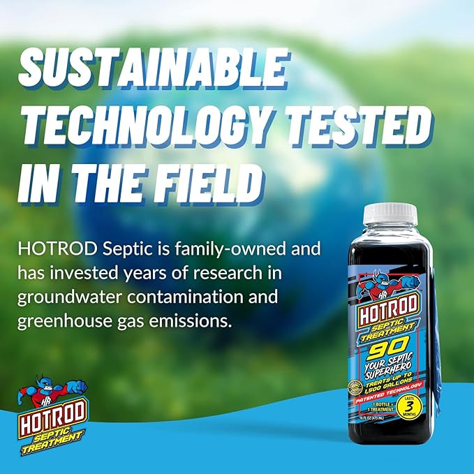 Septic Tank Treatment. Three Month Supply Extends Septic System Life & Prevents Costly Repairs. Industrial Grade.