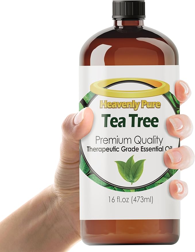Tea Tree Essential Oil 16 oz – Pure Therapeutic Grade for Laundry, Home & Health – Bulk Aromatherapy Oil