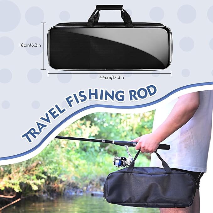 Telescopic Fishing Rod and Reel Combo Set, 2PCS Collapsible Fishing Poles, Fishing Kit with Spinning Reel Fishing Pliers and Lip Gripper, Travel Saltwater Freshwater Fishing Gear for Adults Beginners