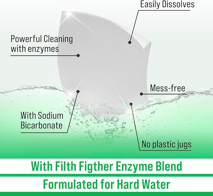Rockin' Green Hard Rock Travel Laundry Detergent Sheets for Hard Water - Mess-Free Laundry Sheet Detergent with Sodium Bicarbonate - Easily Dissolvable Laundry Soap Sheets (104 Loads, Freshwood Mac)