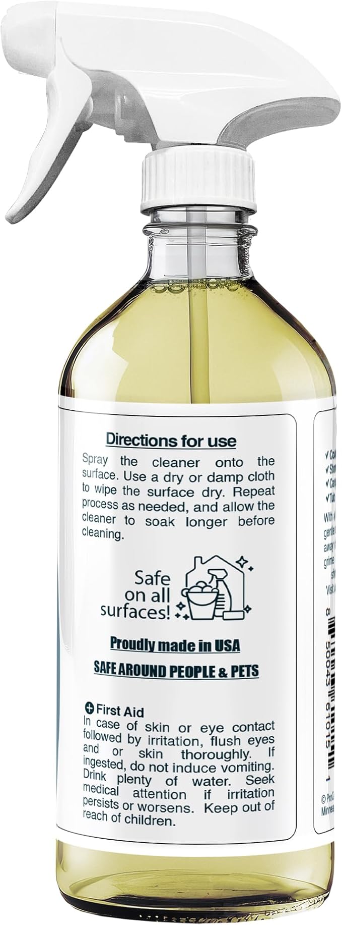 All Purpose Cleaner Cleaning Spray 16 oz - Multi Surface Cleaner Use to Clean Counters, Wood, Stone, Tile, Fabric, Tub & Appliances Revealing Natural Shine & Refreshing Scent