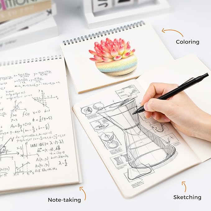 21PCS Metal Mechanical Pencil Set, Art Lead Pencil 0.3, 0.5, 0.7, 0.9, 2mm Holder(HB 2H 2B 4B Color) with 10 Tubes Graphite Lead Refills Eraser with Case for Drafting Drawing Sketching