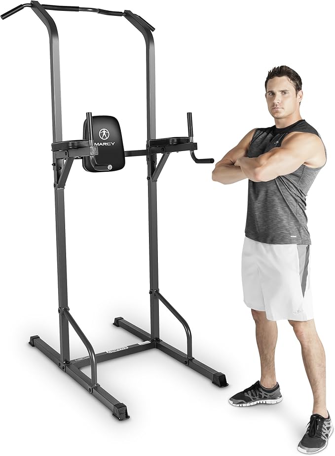 Marcy Multi-Functional Power Tower Home Gym for Strength Trainings