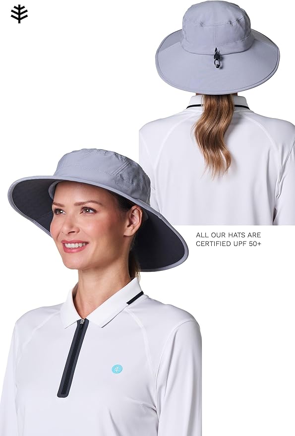 Performance Golf Hat with Wide Brim - UPF 50+ Sun Protection - Fore Golf