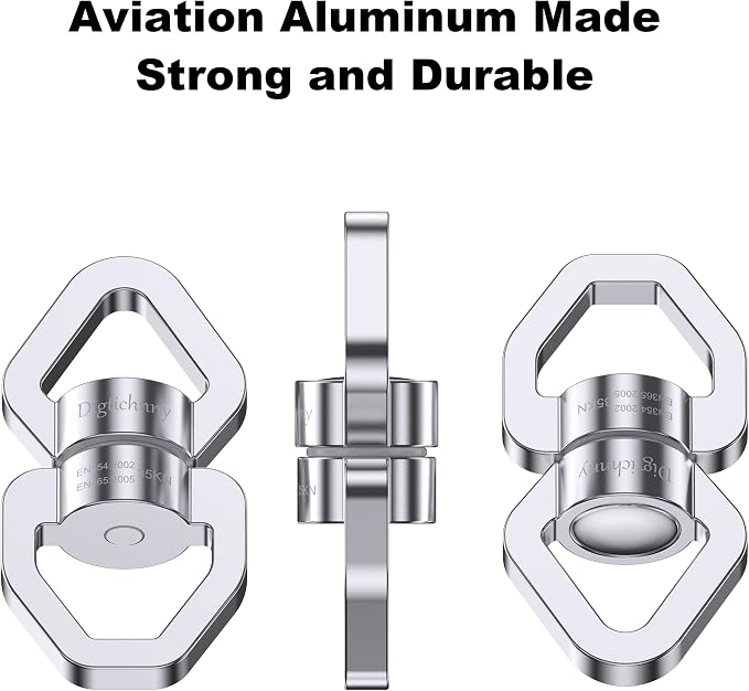 Swing Spinner, 35KN Safety Rotational Device, Aerial Dance Children's Swing, Hanging Hammock (Full Silver)