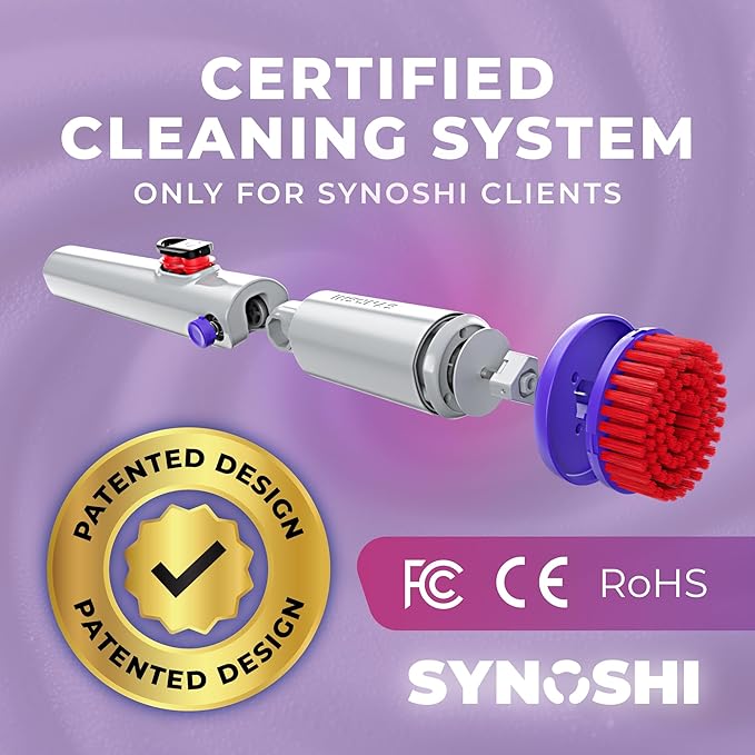 PRO Electric Spin Scrubber, Cordless Cleaning Brush Bathroom Scrubber. Waterproof Shower Cleaner Brush with Adjustable Angles, 2 Speed, 180Min Work Time for Floor, Bathtub, Kitchen, Car, Tub