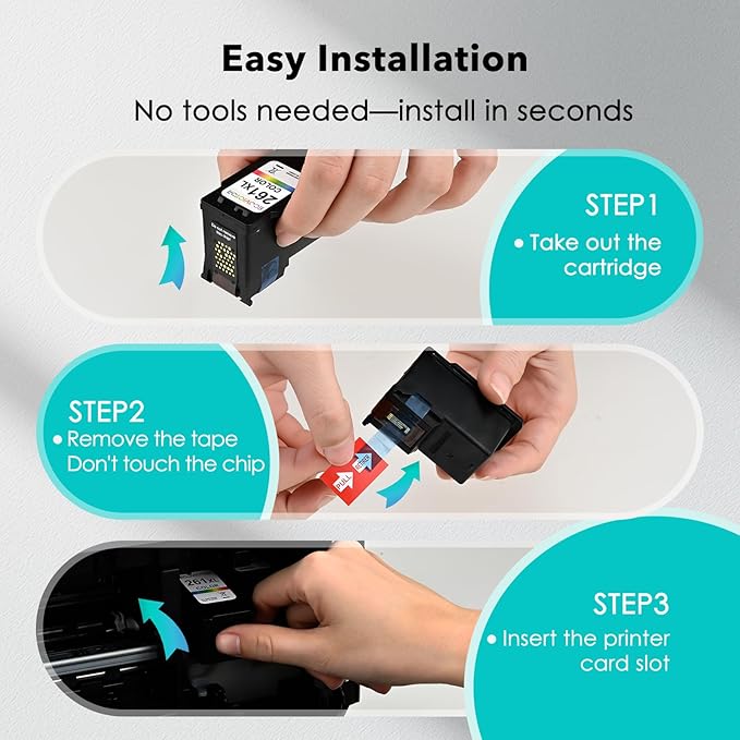 Certified Sustainable Ink Cartridge Replacement for Canon 260 261 260XL 261XL PG-260 CL-261XL Black and Color Combo 2 Pack Compatible for PIXMA TS6420 TS6420a TR7020 TR7020a TR7022a Printer
