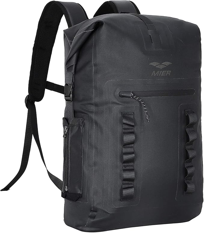 MIER Dry Bag Waterproof Backpack 30L Dry Sack Heavy Duty Roll-Top Closure for Kayaking, Beach, Boating, Swimming, Surfing