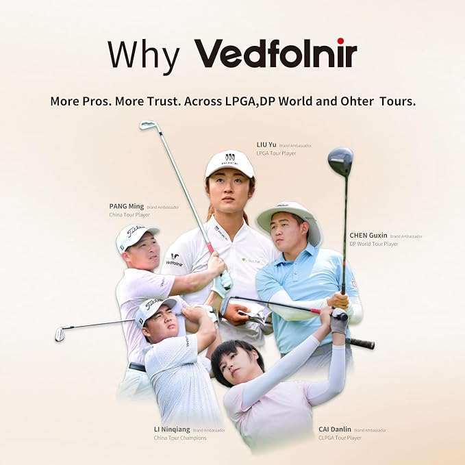 2026 Vedfolnir All New Flagship S65 Ultra/S65 Standard Golf Rangefinder, LPGA Tour Player's/DP World Tour Player's Choice, Scandinavian Design, Smart Flag-Locking Tech, Slope Compensation/Switch
