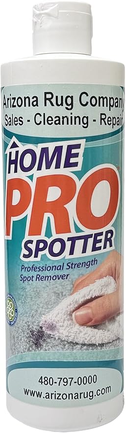 Spot and Stain Remover for Carpets, Rugs, Clothes, Upholstery&Mattress - Home Pro Spotter, 12 FL OZ