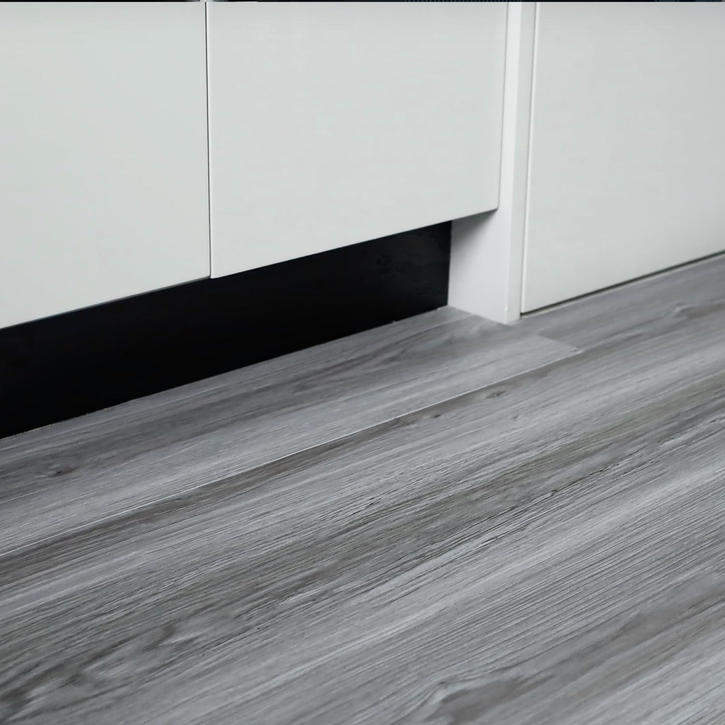 auxua Wood Grain Peel and Stick Floor Tiles – 11.8” Width, Full Roll Length of 590" – Versatile Design for Any Space, Light Color Self Adhesive Vinyl Flooring, Waterproof and Non-Slip Features