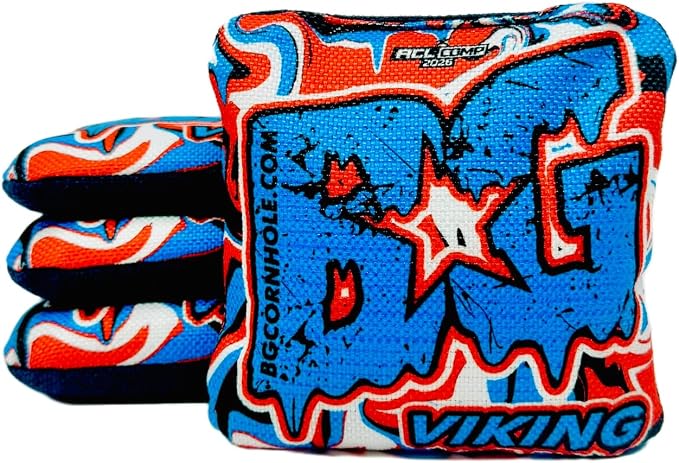 BG Cornhole Viking Bags | Exclusive to Amazon | Set of 4 Bags