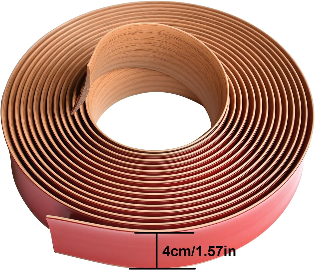 Floor/Door Flat Transition Strip & Self Adhesive Floor Vinyl Floor Edge Trim Laminate Floor Gap Covering Joining Strip