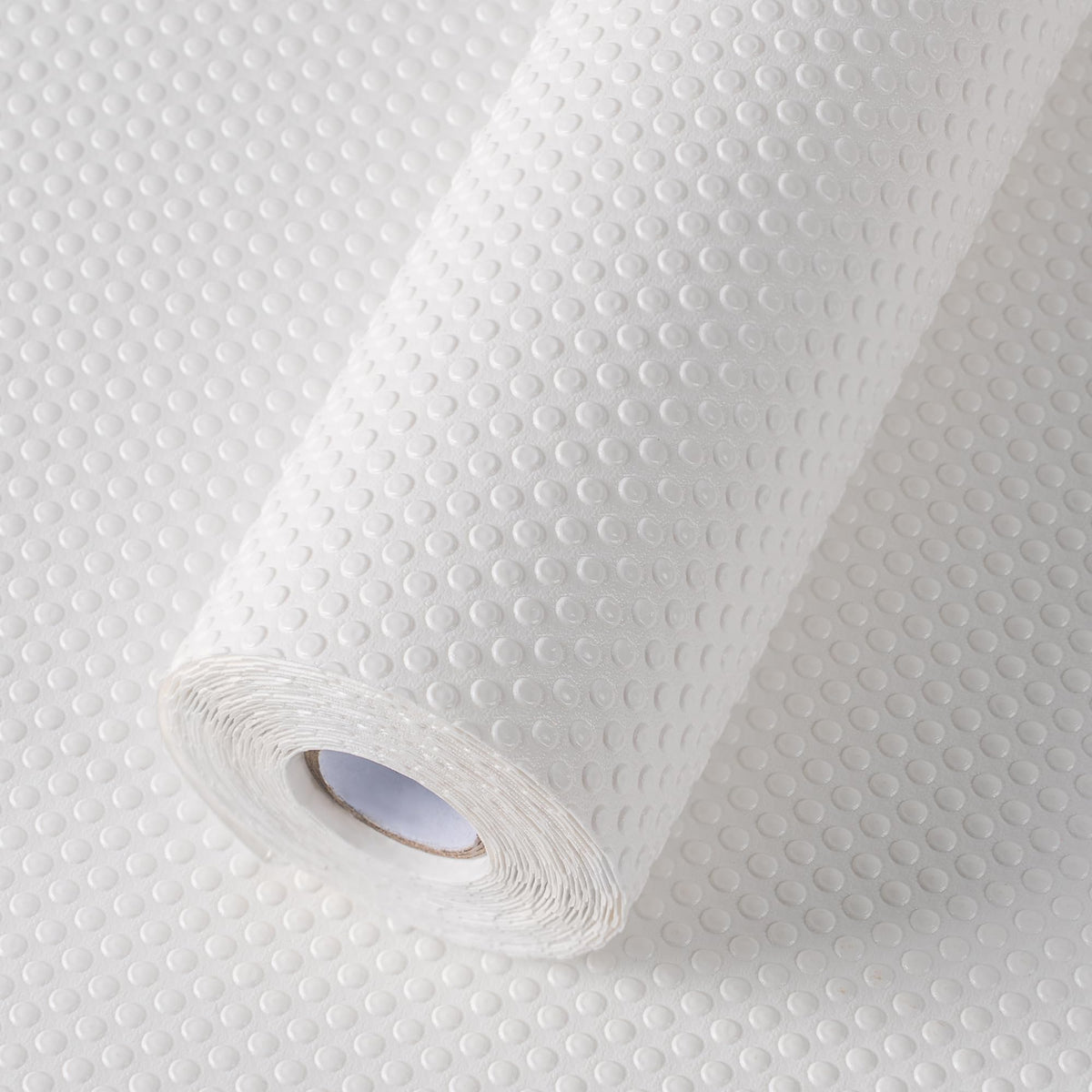 Shelf Liner for Kitchen Cabinets White- Food Safe, Non-Adhesive, and Waterproof - Easy to Clean and Reusable - Perfect for Shelves,Fridge,Drawers,Cupboard and Pantry Cabinets 12'' X 120 Inch