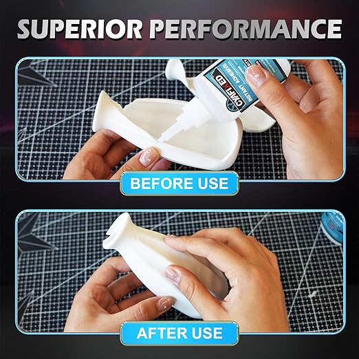 Super Glue Liquid, Instant Clear Cyanoacrylate Thin Viscosity Adhesive, Food Safe CA Glue for Shoe Sole Repair Leather Ceramic Plastic Glass Metal Wood Aquarium Porcelain Rubber Pottery Model Craft