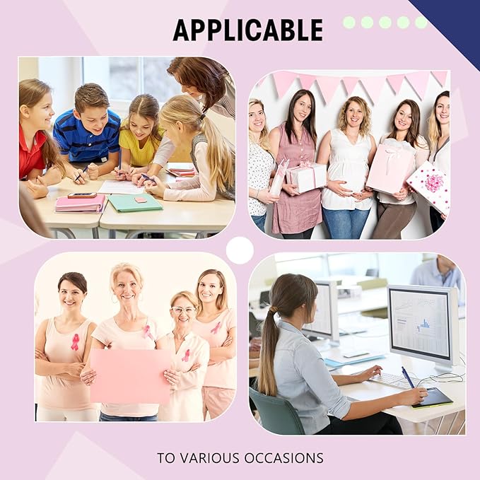 Teling 100 Pcs Ballpoint Pens Retractable Comfortable Cute Stylish Writing Pens in Medium Point 1.0 mm for Office Supplies(Navy)