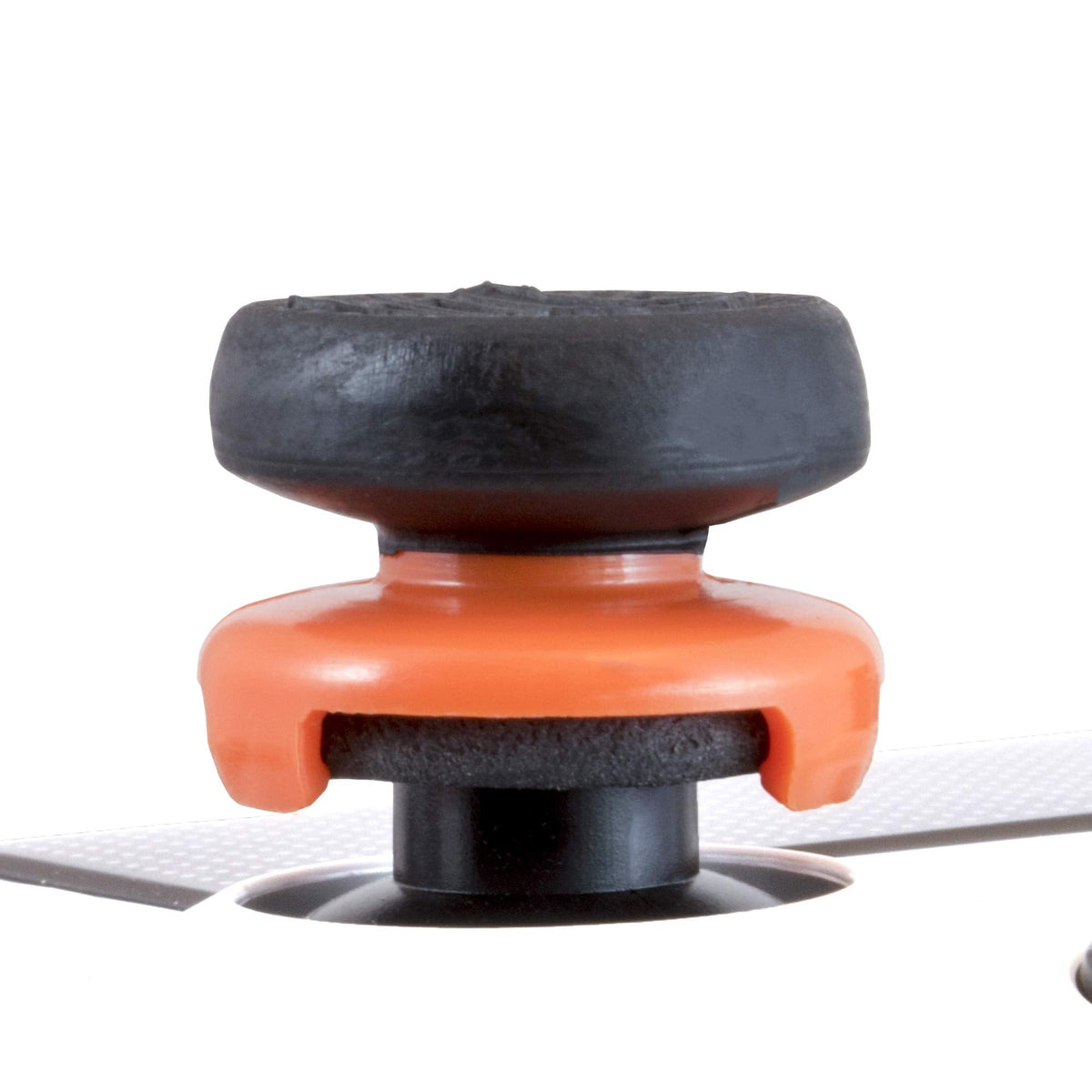 KontrolFreek Call of Duty: Black Ops 4 for PlayStation 4 (PS4) and PlayStation 5 (PS5) | Performance Thumbsticks | 2 High-Rise | Black/Orange