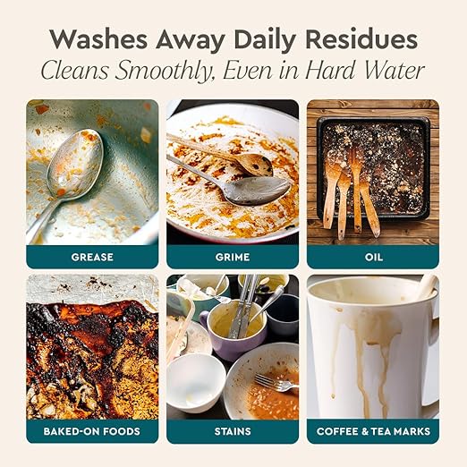 Puracy Dishwasher Pods, Natural Dishwasher Detergent, Citrus Skies Dish tabs - Enzyme-Powered, Spot & Residue Free - TikTok Trend Items, Must Haves from TikTok Made Me Buy It (Citrus Skies, 50 Count)