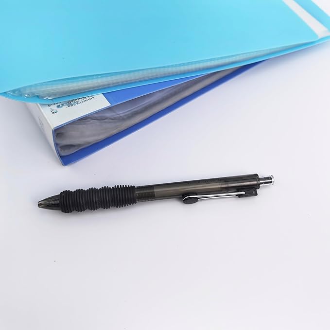 Fengtaiyuan Black Ink, 1.0mm, Retractable Gel Ink Rollerball Pens, Bold Point, Comfortable Grip, Easy Hold, Writting Smooth, 18 Pack (BlackZS10P18)