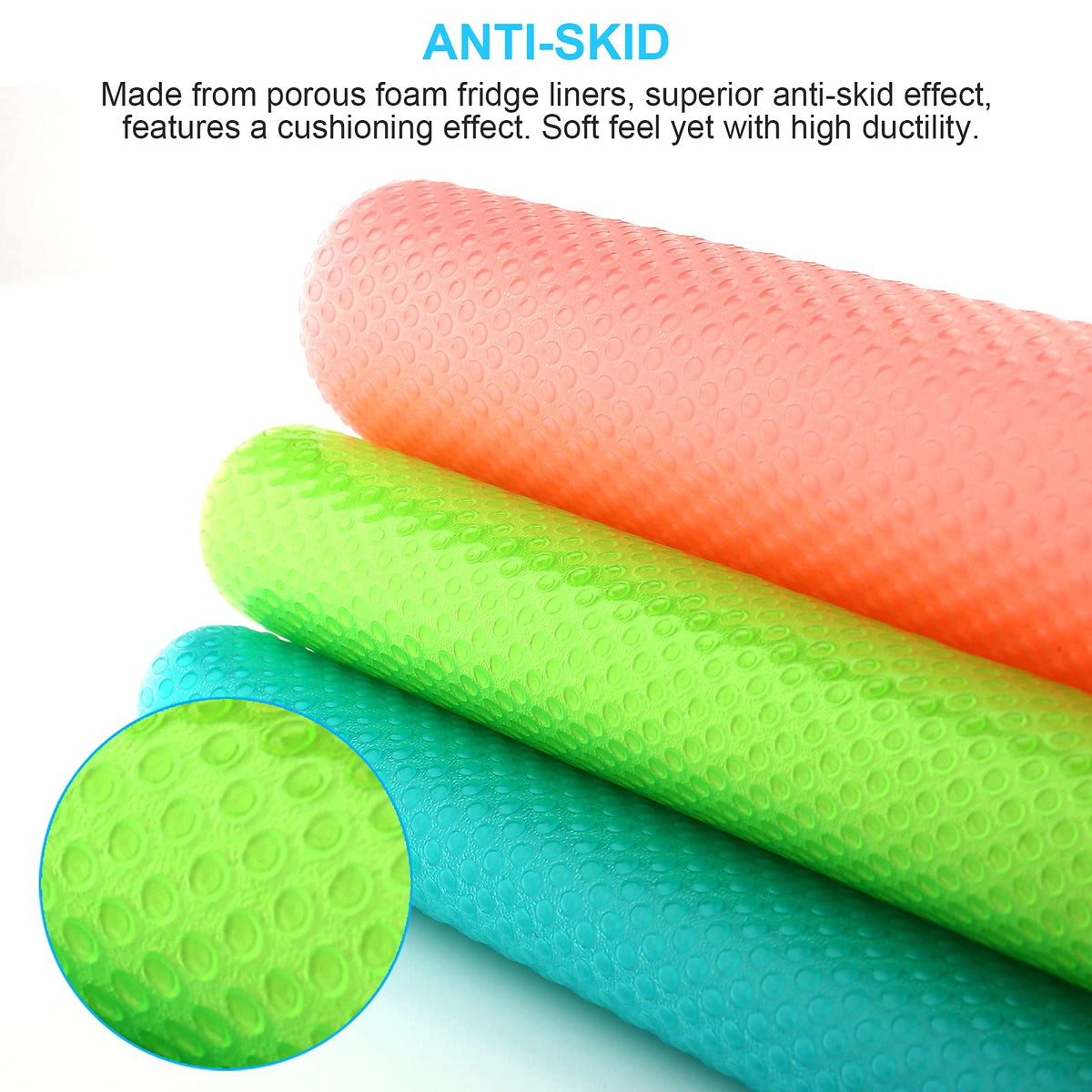 8 Pcs Refrigerator Liners, Fridge Liner and Mats Washable, Refrigerator Shelf Liners for Glass Shelves, Protects Against Spills Waterproof Table Placemats Cupboard Cabinet Drawer Covers Pads, PSISO