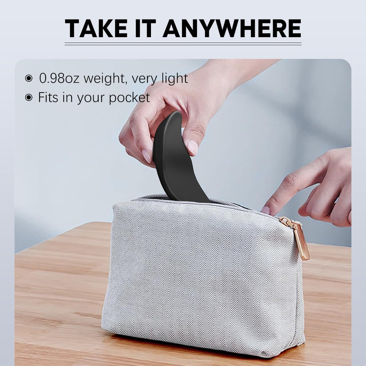 JIKIOU Left-Handed and Right-Handed Truly Ergonomic Wrist Rest for Mouse and Keyboard, Carpal Tunnel Support, Pain Relief, Anti-Fatigue, Easy Glide, Office Computer Laptop Gaming (Left+Right)