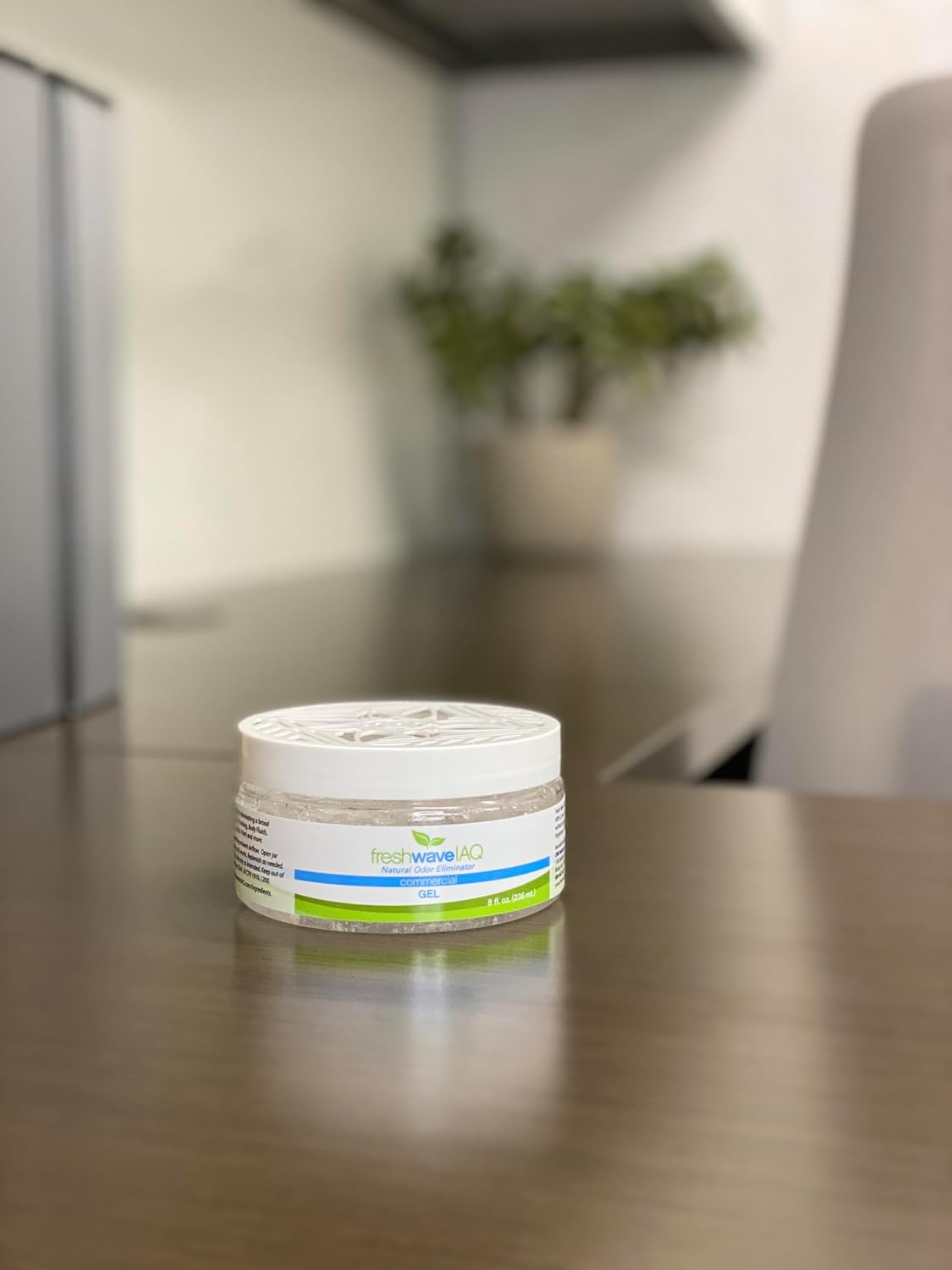 Fresh Wave IAQ Commercial Odor Eliminating Gel, 8 Fl. Oz. | Odor Absorbers for Home | Safer Odor Relief | Natural Plant-Based Odor Eliminator | Replace Every 15-60 Days