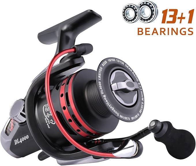 Sougayilang Fishing Rod Reel Combo with Telescopic Fishing Pole Spinning Reel Carrier Bag for Travel Saltwater Freshwater Fishing