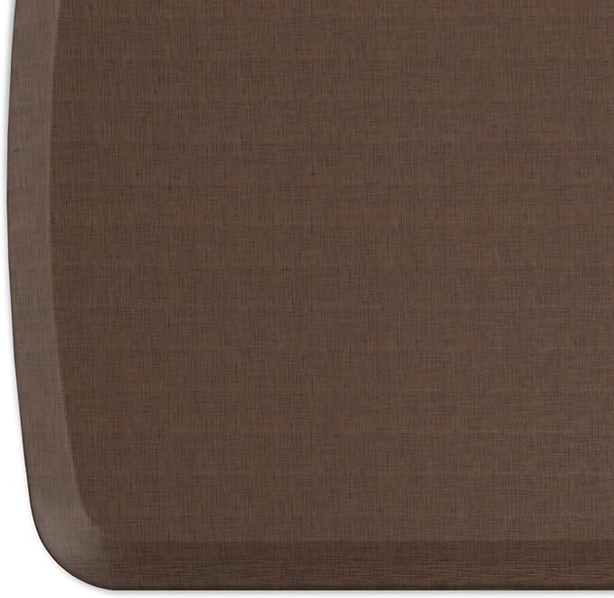 GelPro Elite Premier Anti-Fatigue Kitchen Comfort Floor Mat, 20x72”, Linen Truffle Stain Resistant Surface with Therapeutic Gel and Energy-Return Foam for Health and Wellness