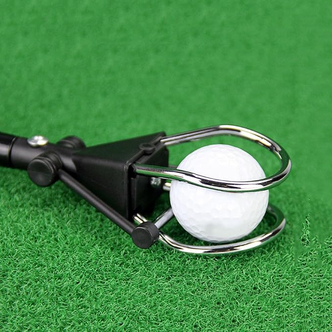 Golf Ball Retriever Telescopic Pick Up Tool Adjustable Aluminum Alloy Grabber Putter Device Tennis Ball Gatherer Extendable Function Suitable for