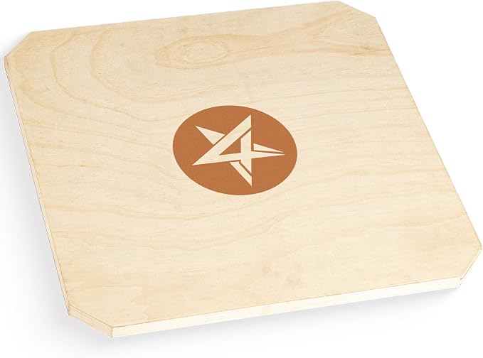 Yes4All 350LBS Professional Wooden Balance Board for Leg Workout, Anti-Slip Rocker Board, Wobble Board for Standing Desk