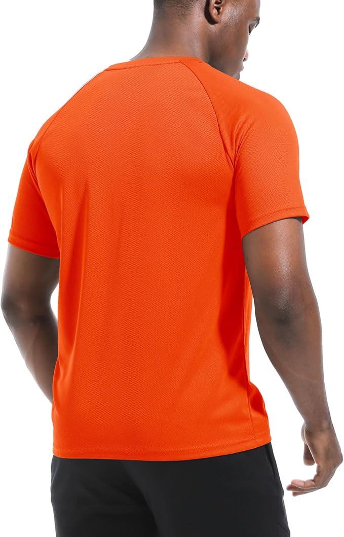 Boyzn 1, 3, 5 or 7 Pack Men's Workout Running Shirts, Dry Fit Moisture Wicking T-Shirt, Gym Athletic Short Sleeve Tee Shirts