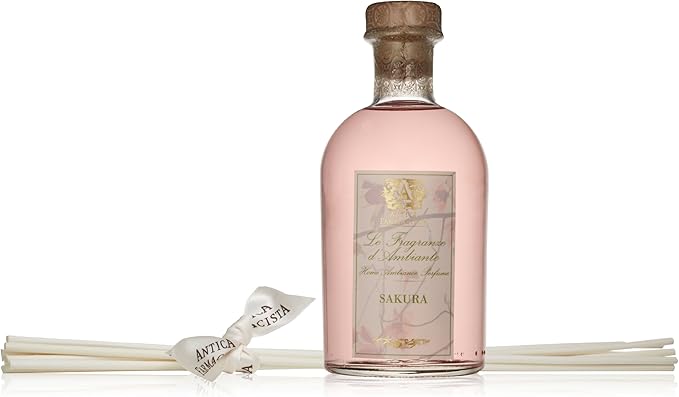 Antica Farmacista Home Ambiance Diffuser - Long-Lasting Reed Scent Diffuser - Luxury Room Freshener Gift - Sakura, 8.45 fl oz