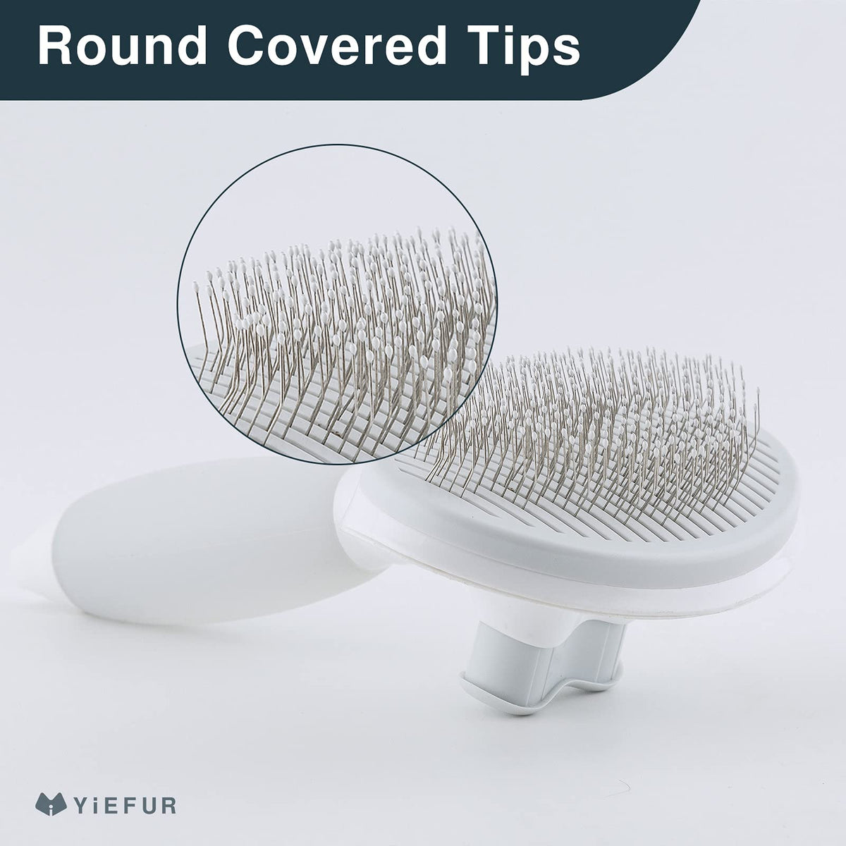 Cat Hair Brush,Cat Brush for Shedding,Soft Silicone Self Cleaning Brushes for Short and Long Haired Cats for Grooming and Shedding