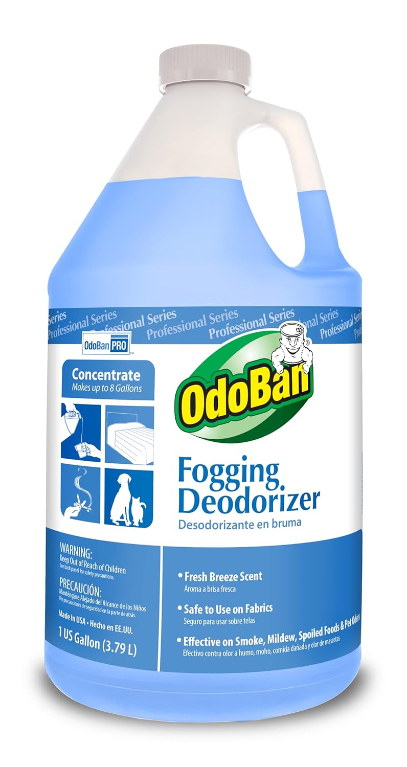 OdoBan Fogging Deodorizer Concentrate, Made in the USA, 1 Gallon