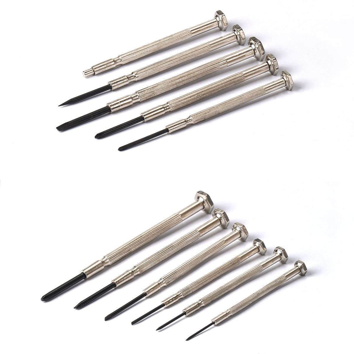 11PCS Mini Precision Screwdriver Set, XAQISHIRE Small Screwdriver Set for Repair Computer, Electronics, Toys, Watch