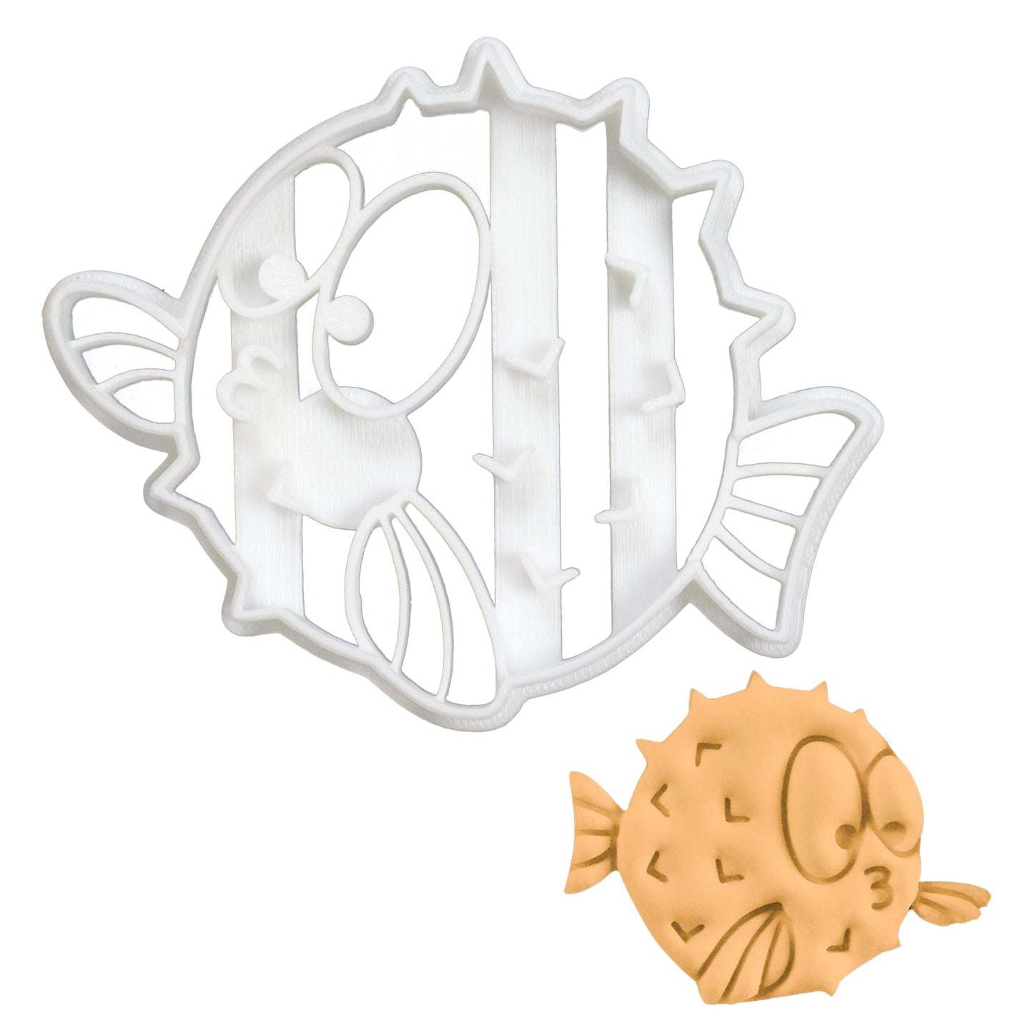Pufferfish cookie cutter, 1 piece - Bakerlogy