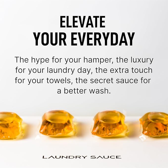 Laundry Sauce - Luxury Scented Laundry Detergent Pods & Scent Booster Bundle (Siberian Pine), Premium Laundry Washing Pods with High-End, Sophisticated Fragrances - Dye Free & HE Compatible