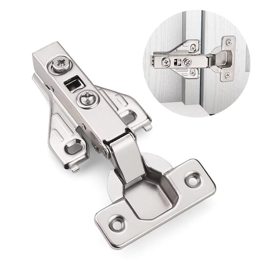 10 Pairs （20 Pack） Soft Close Kitchen Cabinet Door Hinges fit for Face Frame Cabinet,105 Degree Opening Angel Self Closing with Mounting Screws by Probrico