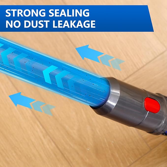 Quick Release Replacement Wand Compatible with Dyson V9, Digital Slim,V12 Detect Slim+,V12 Detect Slim Absolute Vacuum Cleaner, Vacuum Attachment Extension Parts for Home Cleaning 29inch (Blue)