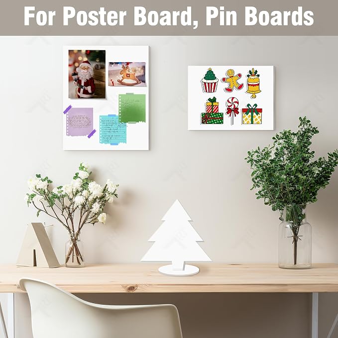 Golden State Art, Acid Free 5 Pack 18x24 White Foam Boards Foam Core Poster Board, 1/8'' Thick Polystyrene Foam Sheet for Projects, Mounting, Crafts, Art and Presentations