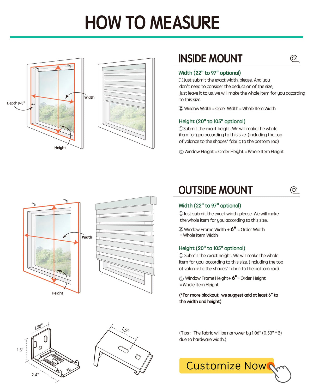 Yoolax Motorized Zebra Blinds Works with Alexa, Motorized Blinds with Remote Custom Size, Privacy Electric Zebra Shades for Windows (80% Shading Luxury Coffee)