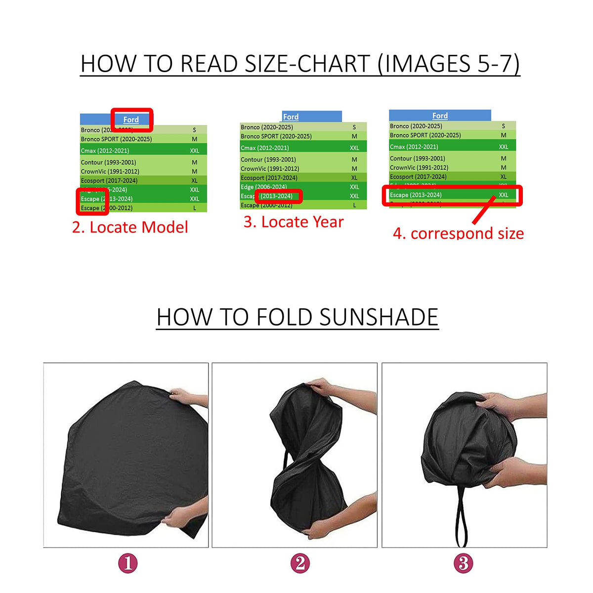 Sunshades Window Sunshade for car Sun Shade Windshield car Windshield Sun Shade Shades for Front Automotive Windows Sun Visor (XL)