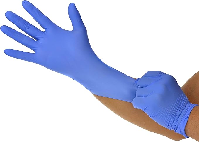 Dealmed Brand Nitrile Medical Grade Exam Gloves, Disposable, Latex-Free